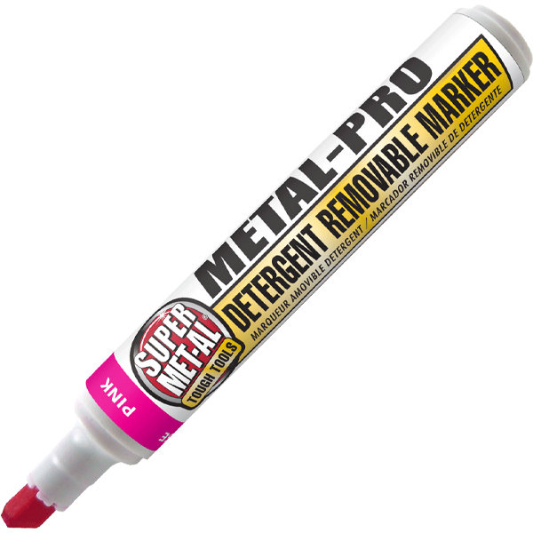Steelwriter Metal Marking Paint Pen - Pink - Washable Removable Industrial  Marker For Writing & Drawing on Steel and other Metals, Wet Erase, Best for