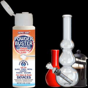 Powder Buster, All-Purpose Powder Cleaner for Glass