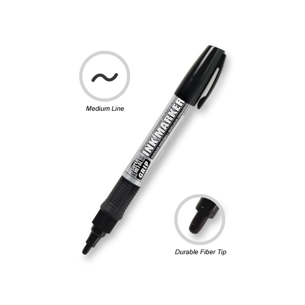 Sharpie® Industrial Permanent Markers - Office Pack - Black - 36 per pack